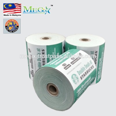 High Grade- Extra White Dark Image - Printing Thermal Paper Roll - 80mm width