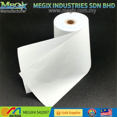 2ply 55gsm white/white carbonless NCR paper 76*76mm 76*70mm